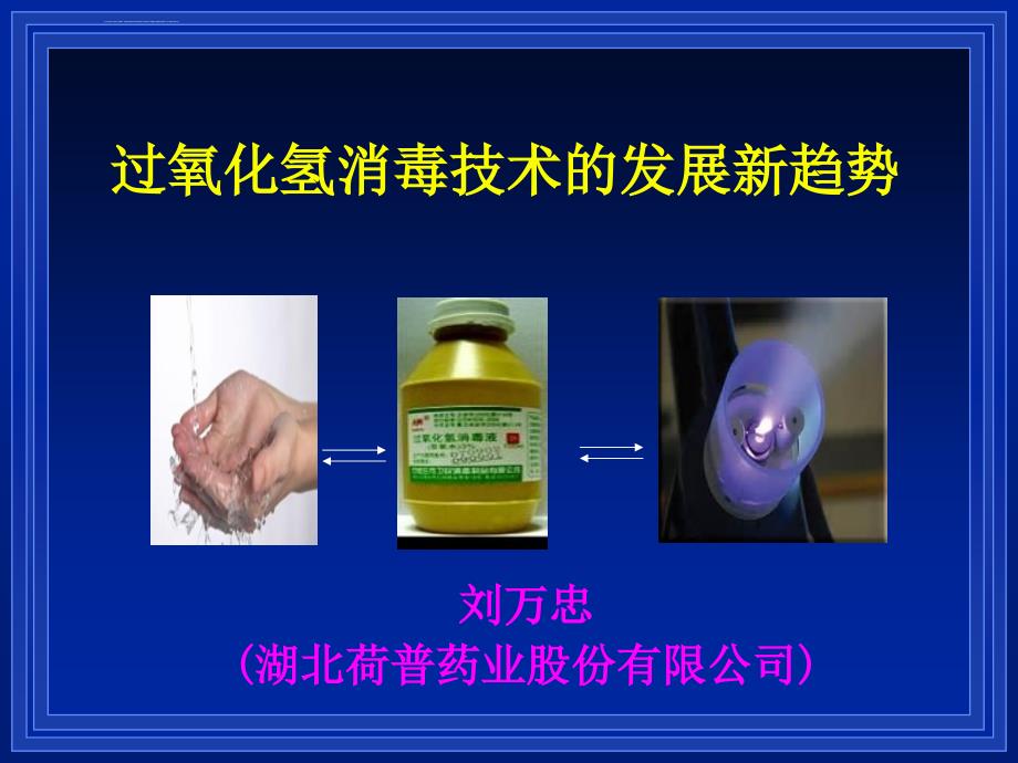 过氧化氢消毒技术的发展新趋势(ppt)资料课件_第1页