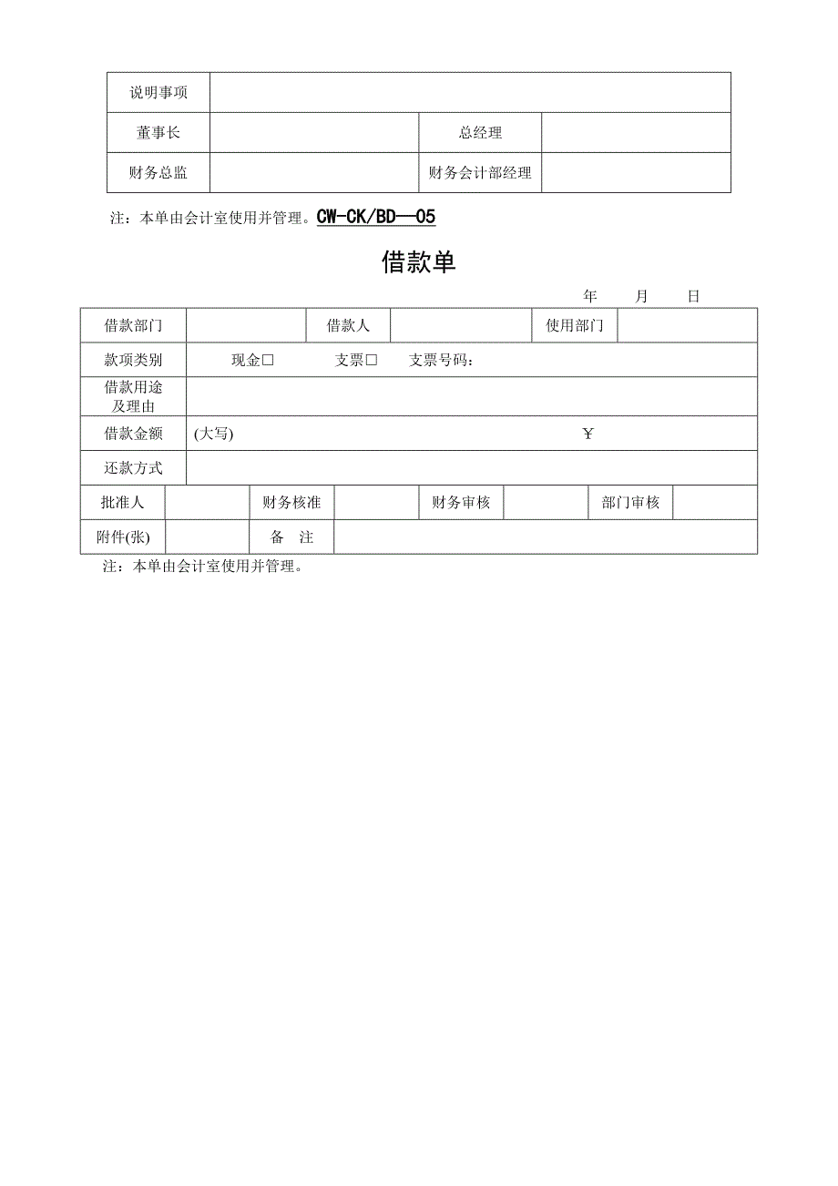 公司各类单项资金管理审批权限一览表(最新整理by阿拉蕾)_第3页