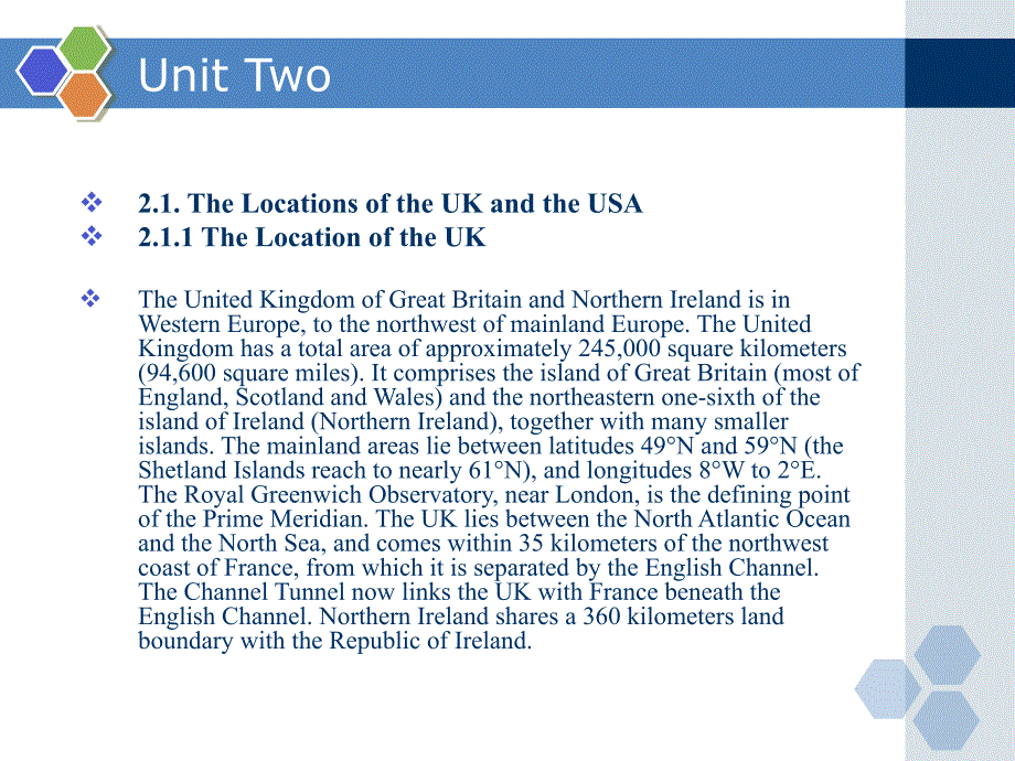 英美概况 教学课件 ppt 作者 齐智英 unit 2_第3页