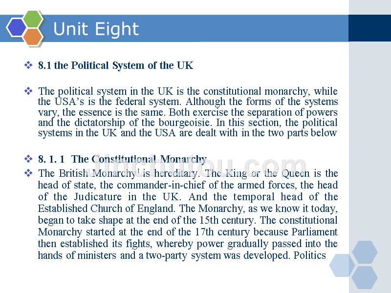 英美概况 教学课件 ppt 作者 齐智英 unit 8_第4页