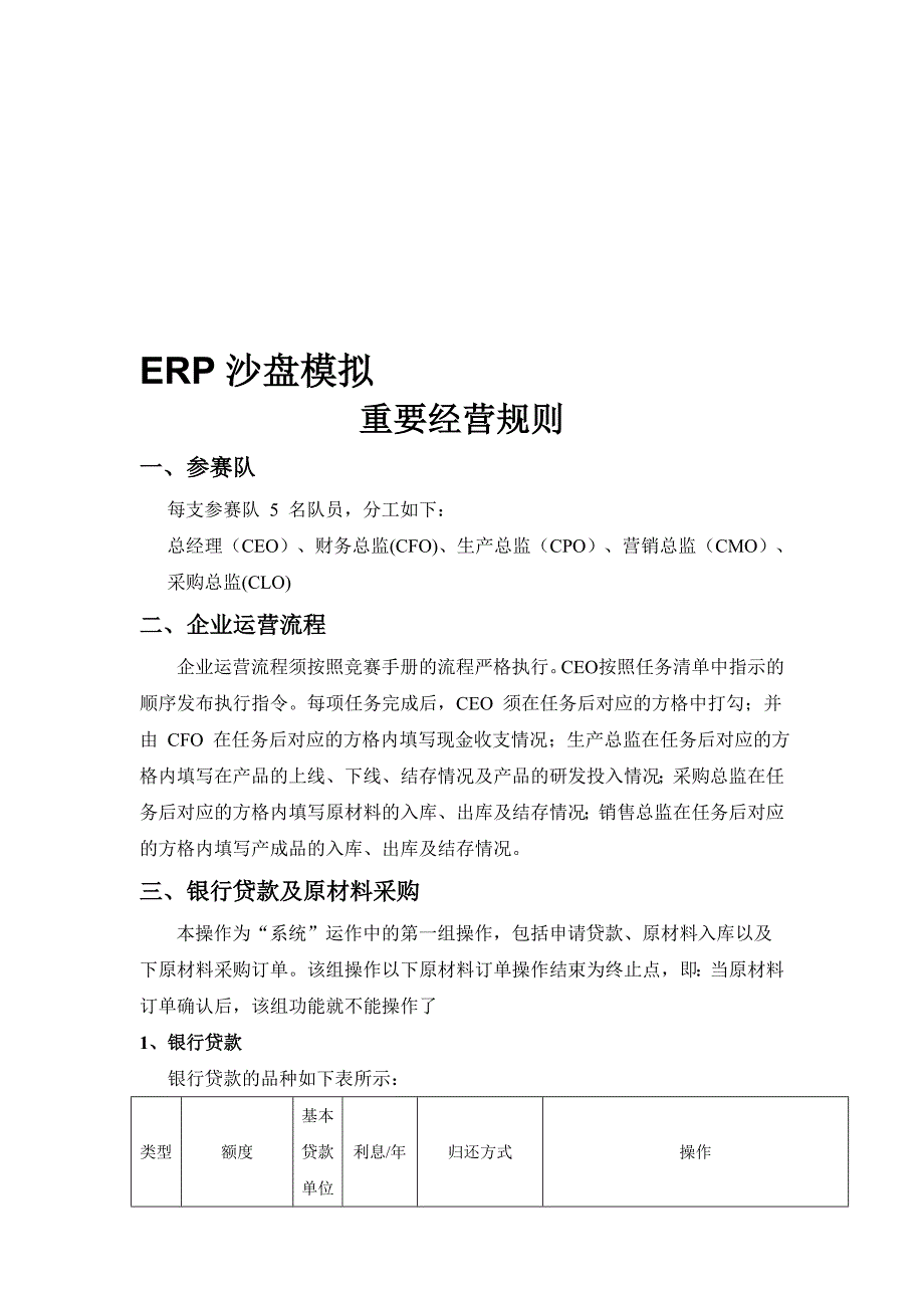 沙盘比赛规则_第1页