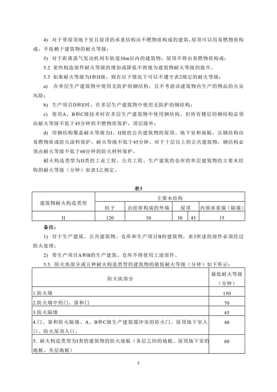 tcvn 2622 越南建筑防火规范(中文版)_第5页