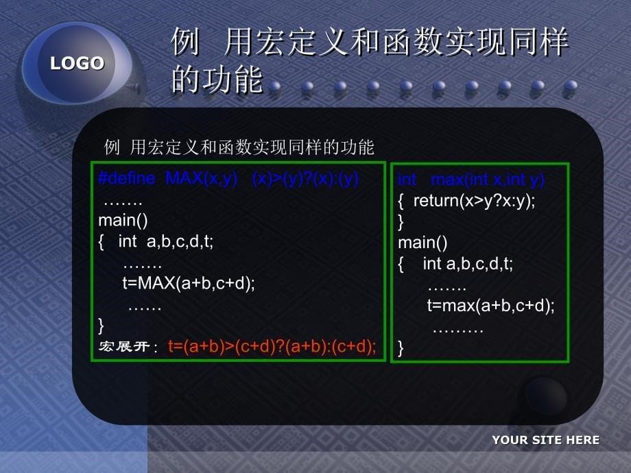 C语言程序设计与实训 教学课件 ppt 作者 周屹 万静 第九章   编译预处理_第5页