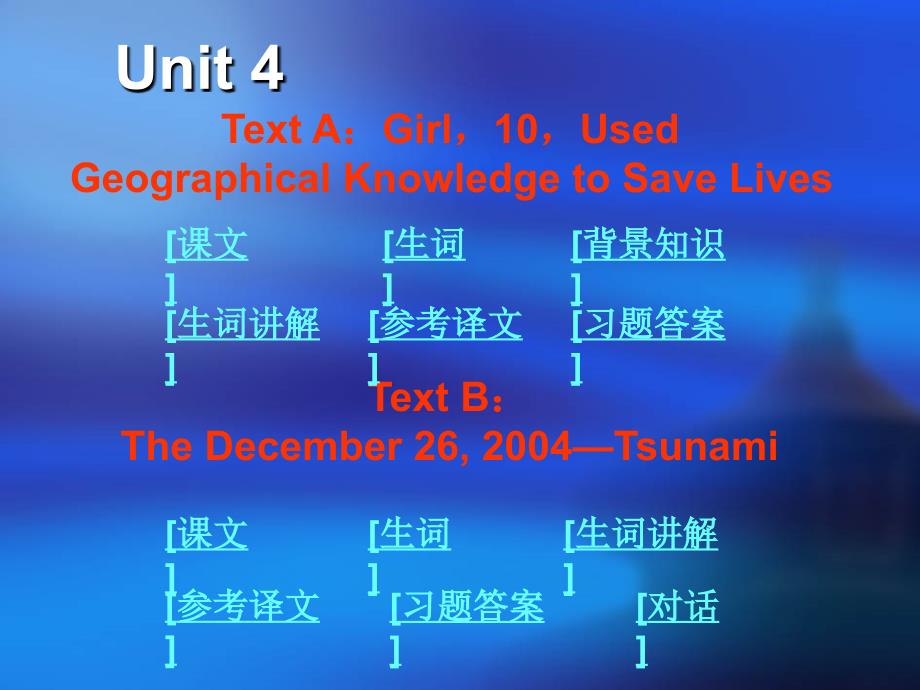 综合教程 第一册  教学课件 ppt 作者 熊选琴 刘重霄Unit 4 1-U4_第1页