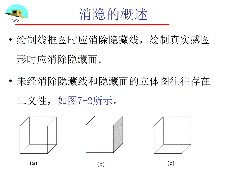 计算机图形学 教学课件 ppt 作者 徐文鹏 第7章 消隐_第4页