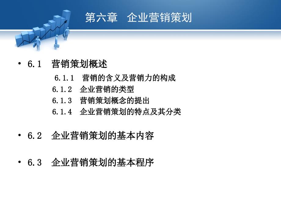 企业策划学(第二版) 教学课件 ppt 作者 李生校 第六章_第1页