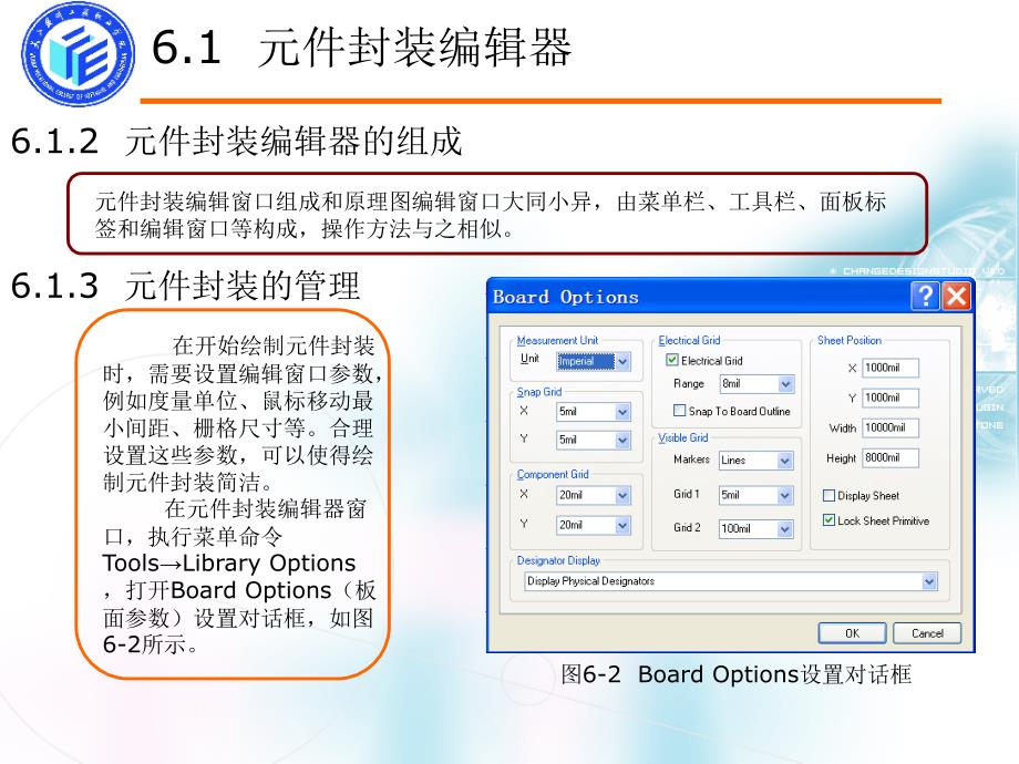 Protel DXP 2004 SP2印制电路板设计 教学课件 ppt 作者 朱小祥 第6章 印制电路板元件封装制作_第3页