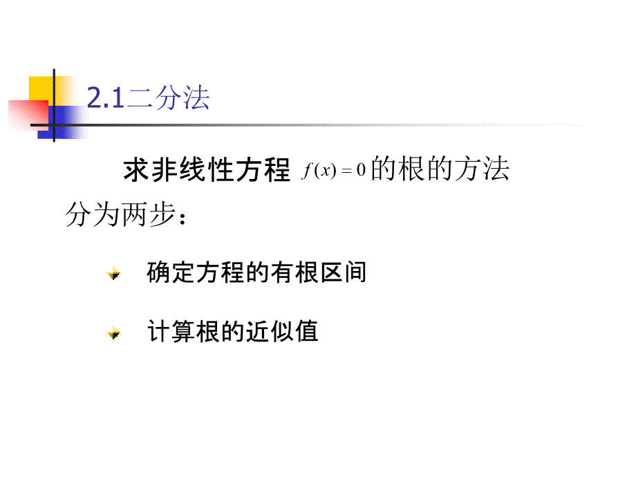 数值计算方法 教学课件 ppt 作者 刘玲 第2章 非线性方程的数值解法_第4页