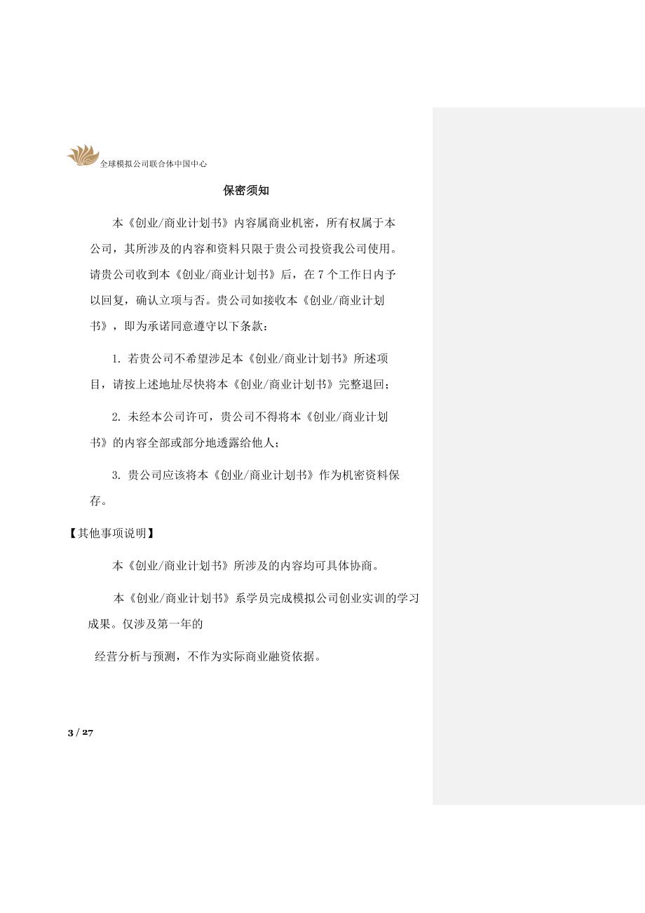 汽车美容装饰项目创业商业计划书_第3页