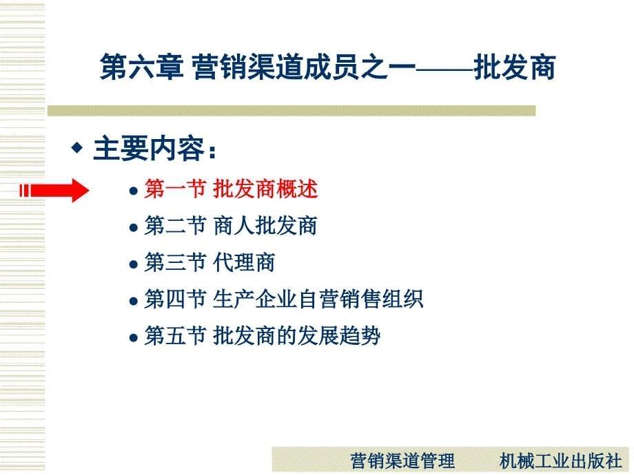 营销渠道管理 教学课件 ppt 作者 陈涛 第六章_第5页