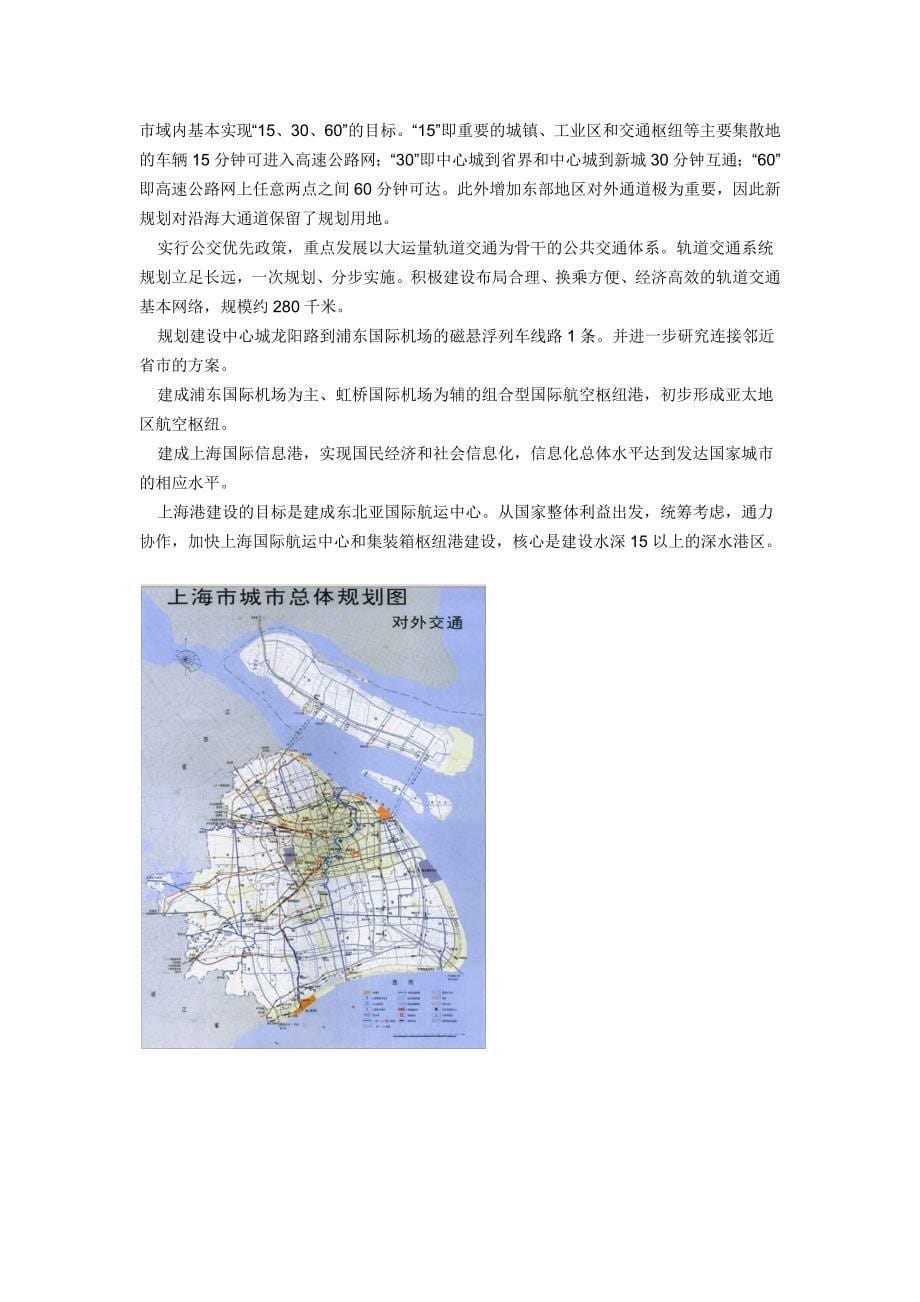 2000—2020上海总体规划(前前后后)_第5页