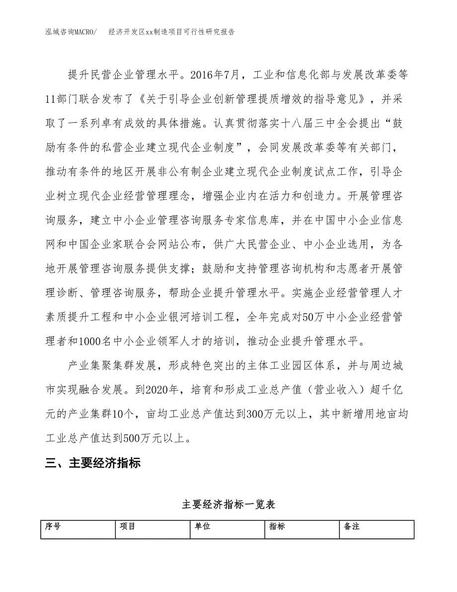 (投资8737.37万元，37亩）经济开发区xx制造项目可行性研究报告_第5页