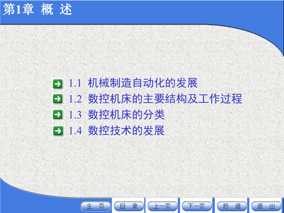数控机床 教学课件 ppt 作者 雷才洪 陈志雄 主编 韩幸 沈华东 黄松林 李明喜 副主编 第1章 概述_第2页