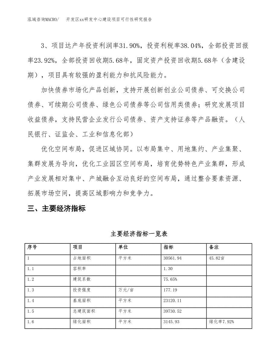 (投资10065.93万元，46亩）开发区xxx研发中心建设项目可行性研究报告_第5页