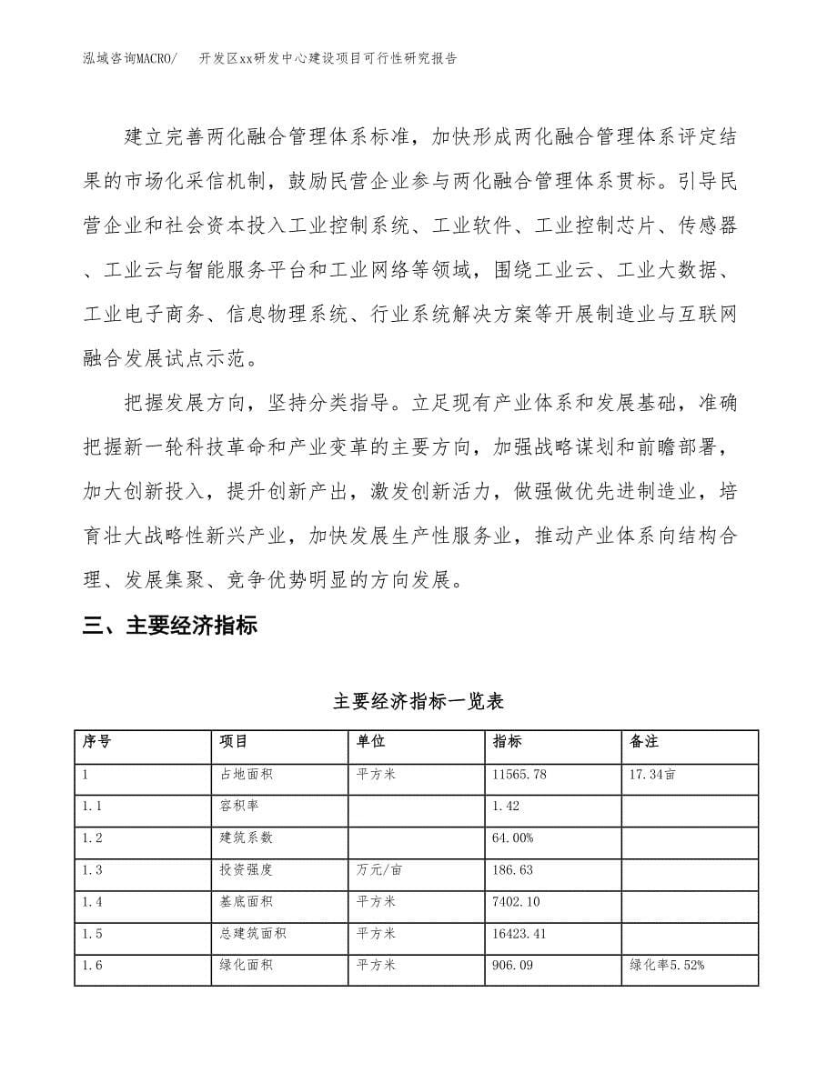 (投资4455.39万元，17亩）开发区xx研发中心建设项目可行性研究报告_第5页