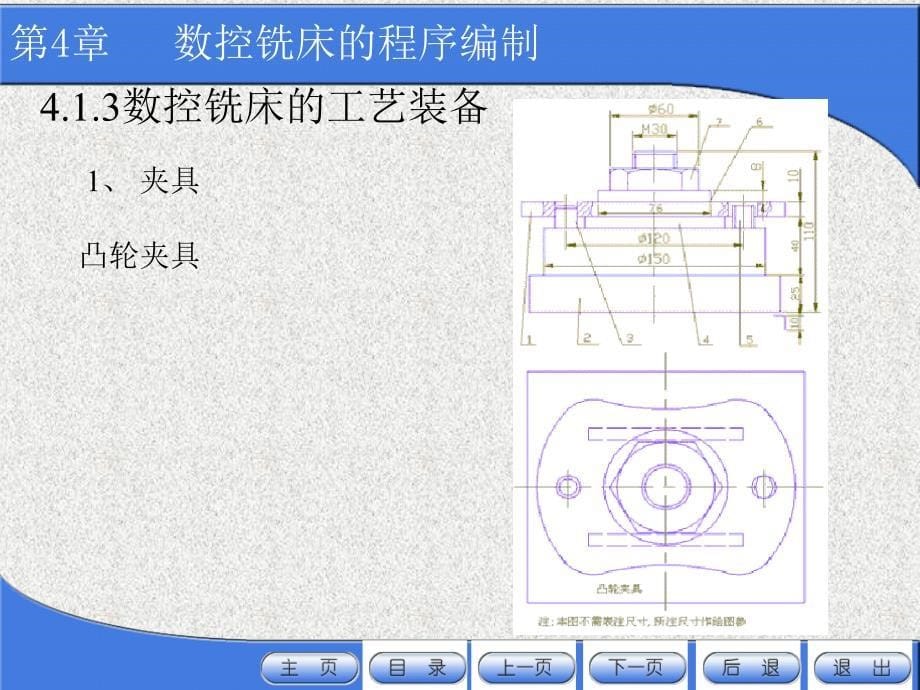 数控机床加工程序编制 第4版  教学课件 ppt 作者 顾京 主编 第4章数控铣床的程序编制_第5页