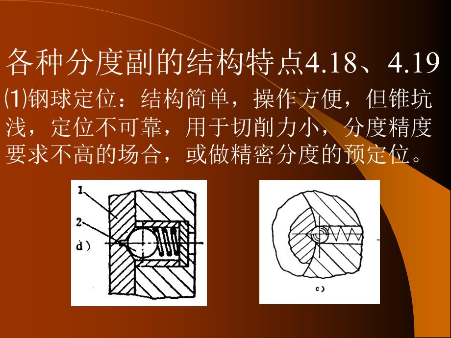 机床夹具设计 教学课件 ppt 作者 张权民 主编 史朝辉 主审 19讲§4.3 分度装置_第4页