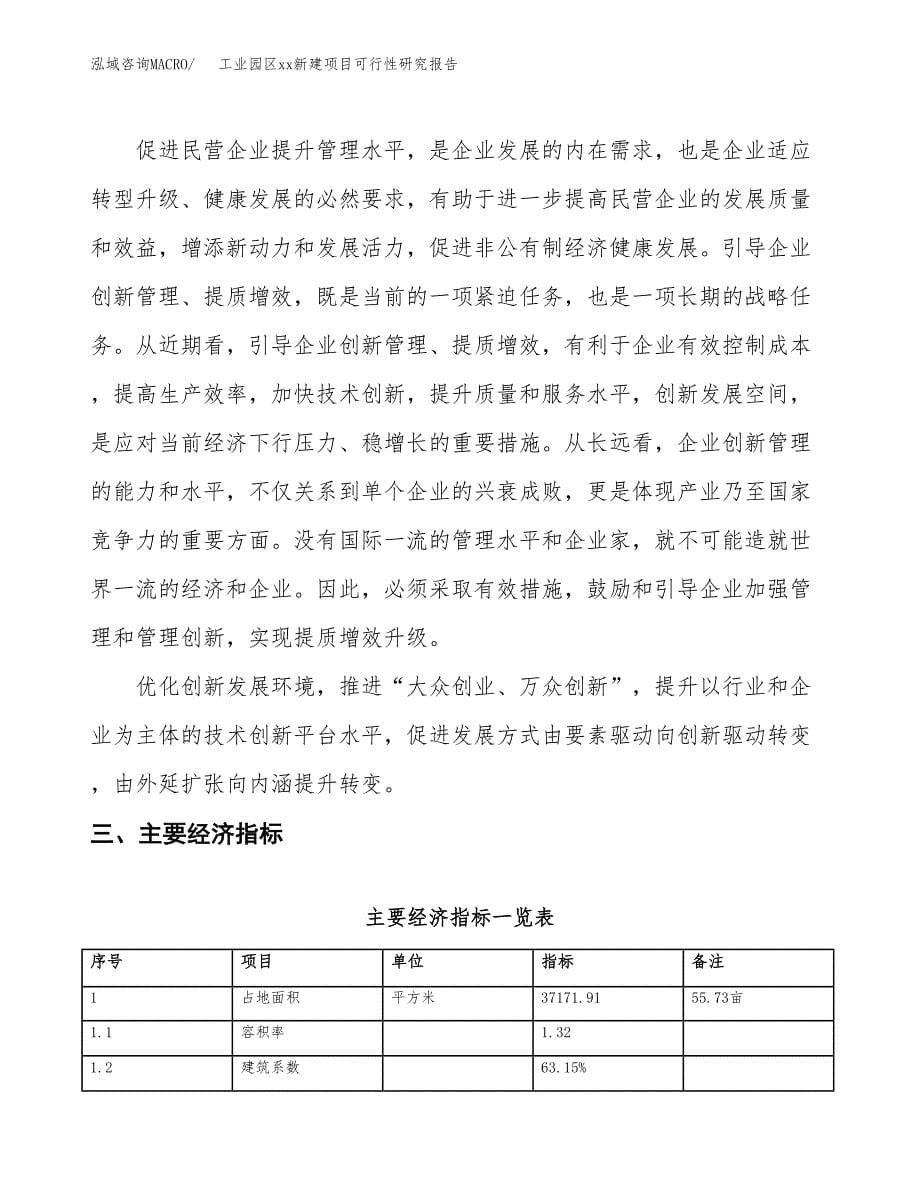 (投资12440.48万元，56亩）工业园区xxx新建项目可行性研究报告_第5页