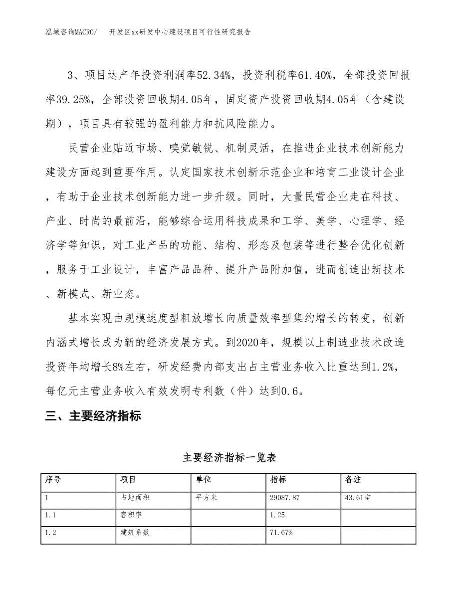 (投资11888.98万元，44亩）开发区xxx研发中心建设项目可行性研究报告_第5页