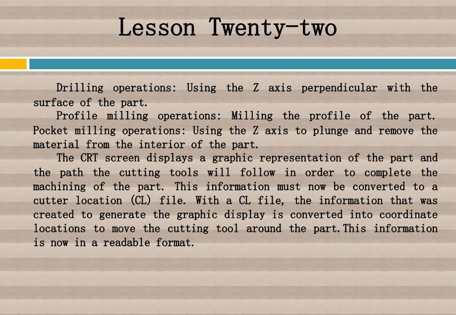 机电技术专业英语 教学课件 ppt 作者 徐起贺 张庆良pata a lesson Twenty two_第4页