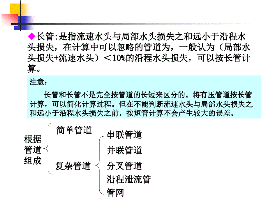 水力学 教学课件 ppt 作者 裴国霞 唐朝春7，8，9章 第七章  孔口、管嘴出流和有压管流(一)_第4页