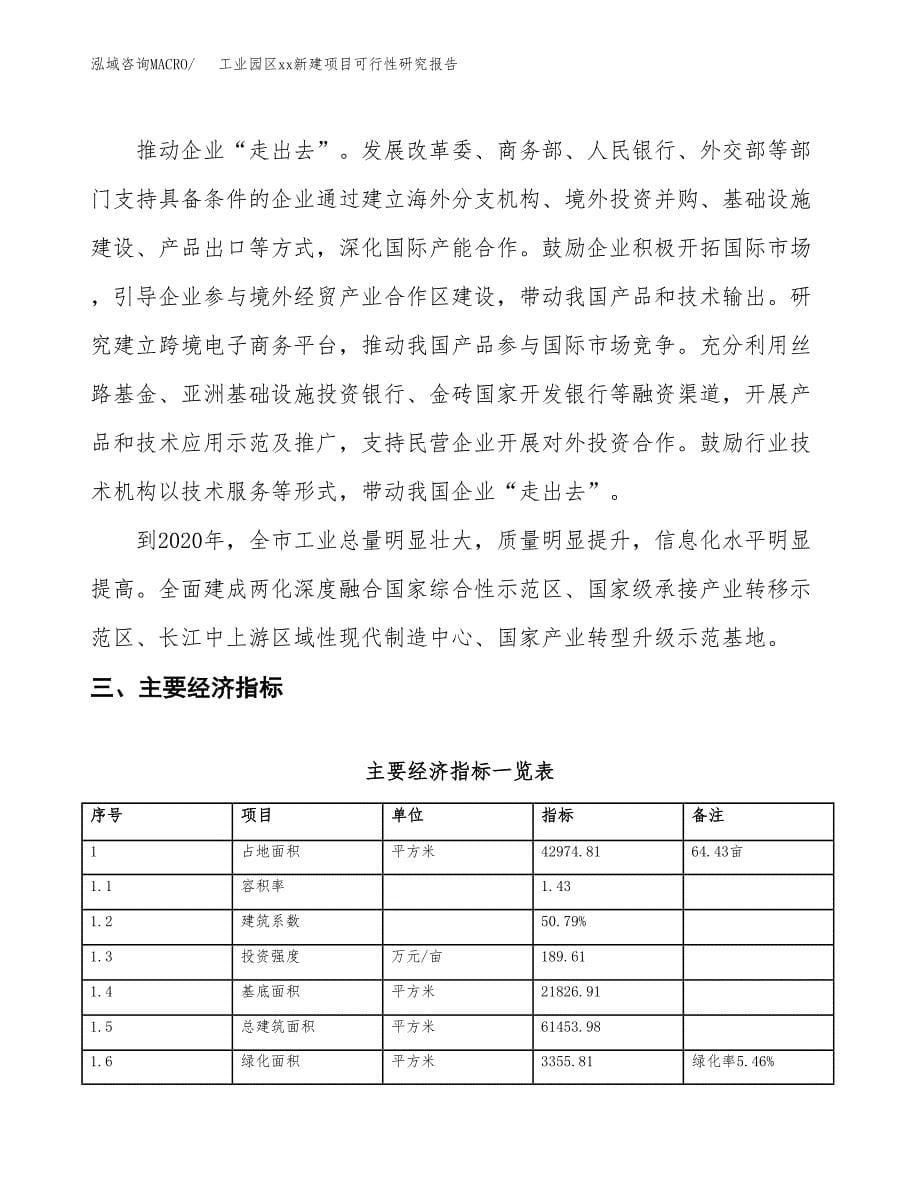 (投资14587.51万元，64亩）工业园区xx新建项目可行性研究报告_第5页