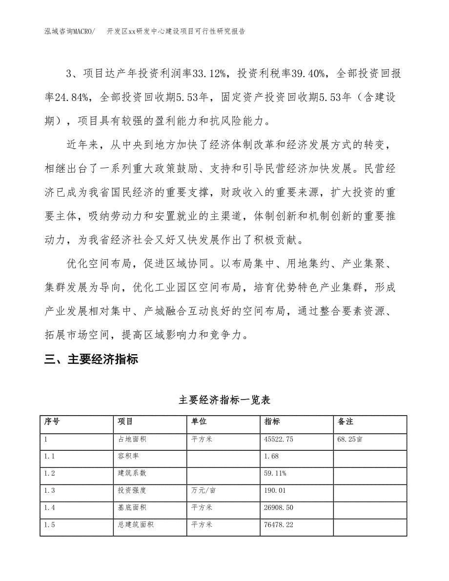 (投资15627.86万元，68亩）开发区xxx研发中心建设项目可行性研究报告_第5页