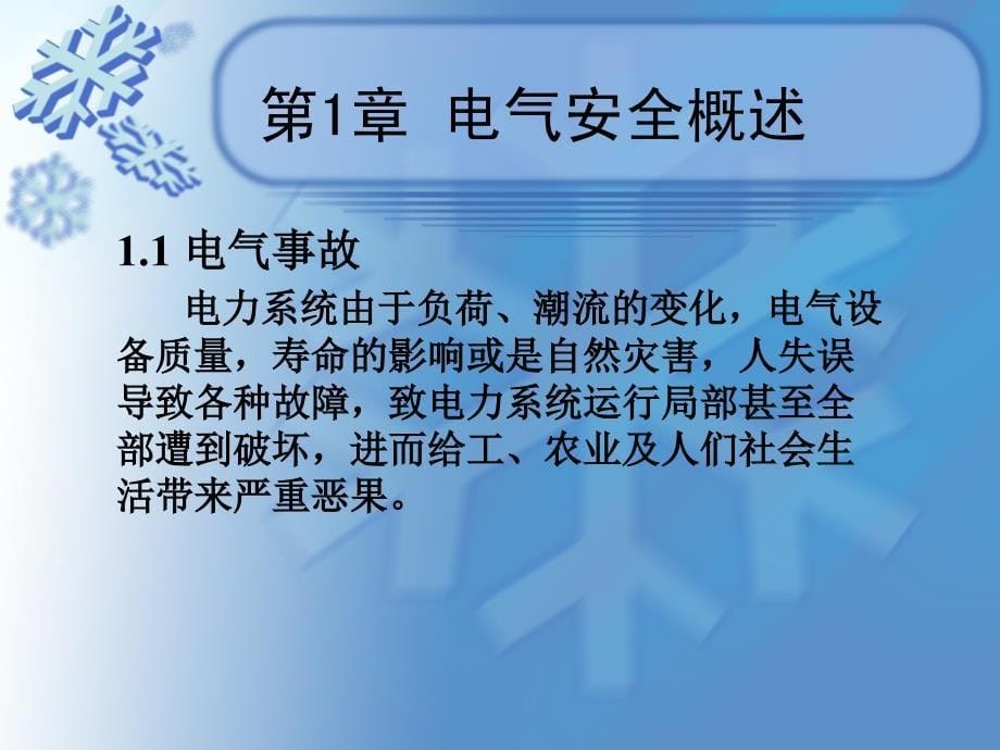 电气安全 教学课件 ppt 作者 孙熙 蒋永清 电气安全-_第5页