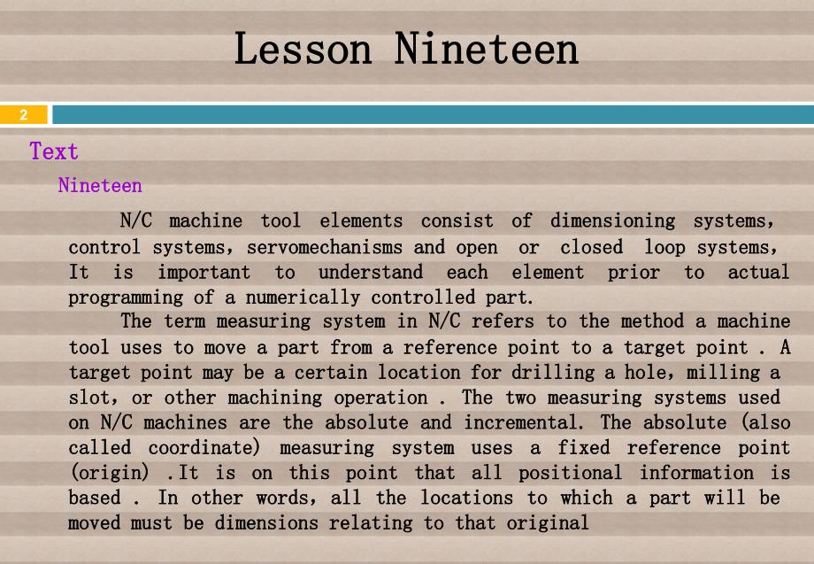 机电技术专业英语 教学课件 ppt 作者 徐起贺 张庆良pata b lesson Nineteen_第2页