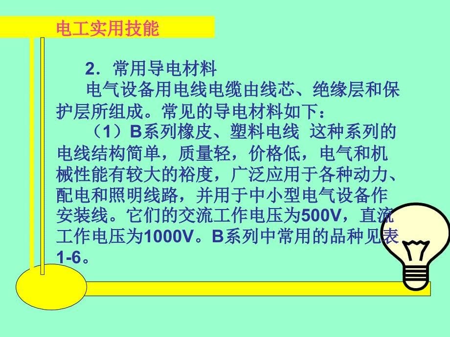 电工实用技能 教学课件 ppt 作者 王建 张凯 第一章15、16_第5页