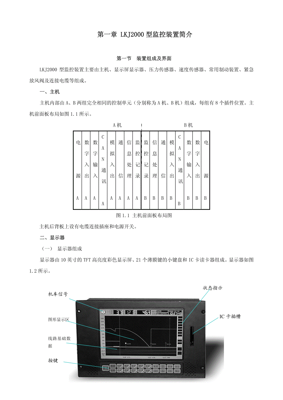 lkj2000型操作手册_第1页