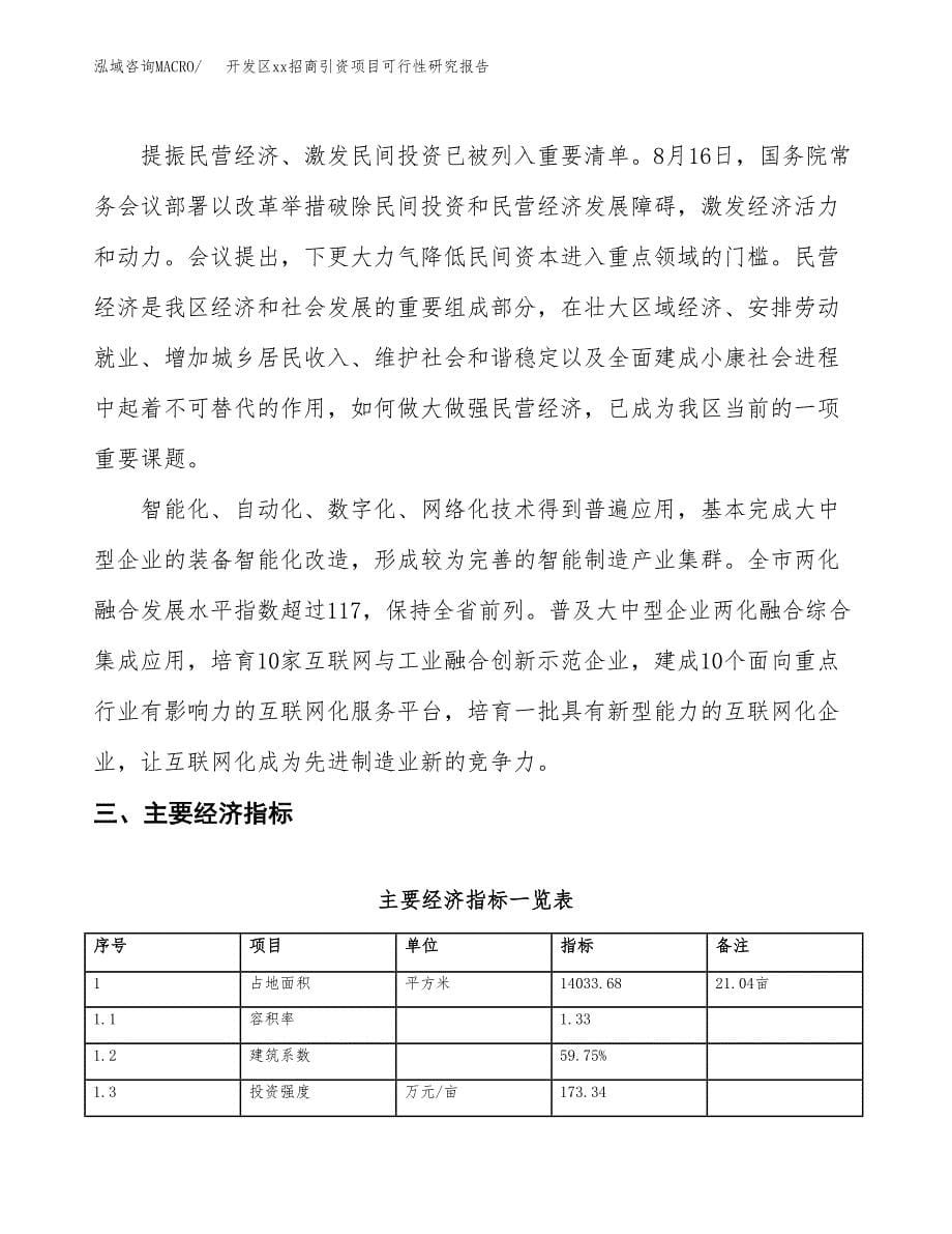 (投资4911.99万元，21亩）开发区xxx招商引资项目可行性研究报告_第5页