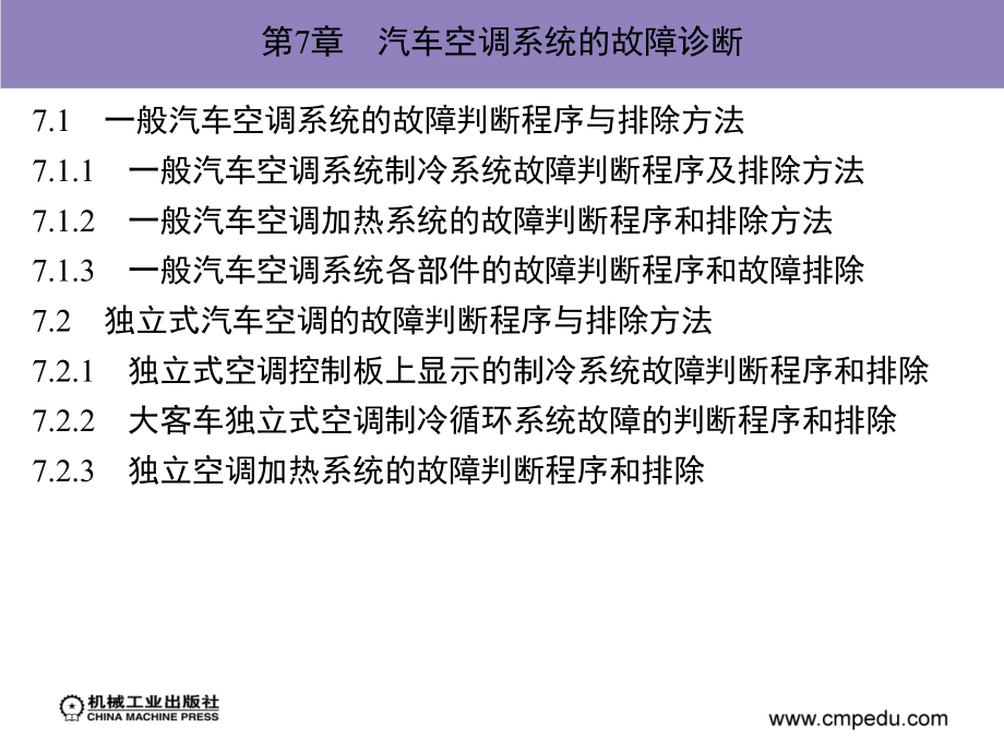 汽车空调 教学课件 ppt 作者 张蕾 第7、8章_第2页