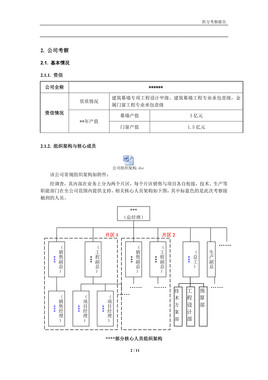 供方考察报告样板_第2页