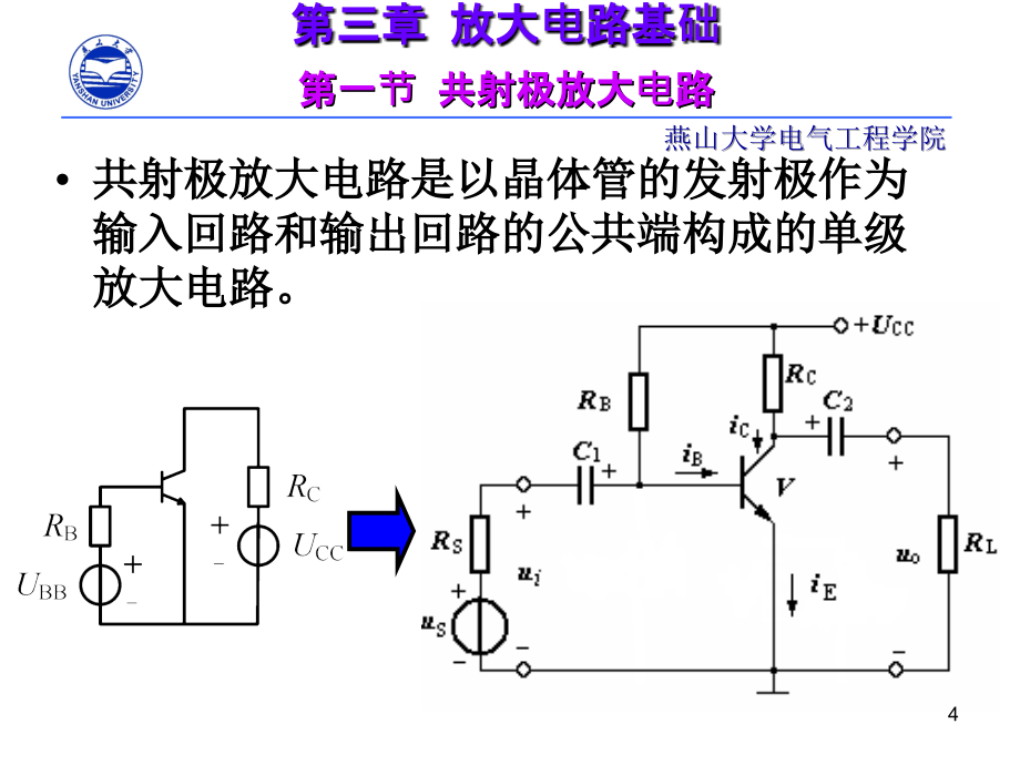 电子技术 非电类 第2版 教学课件 ppt 作者 荣雅君 杨丽君 编 第3章 放大电路基础(1)_第4页