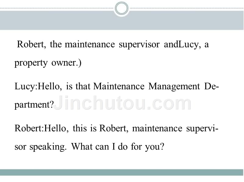 物业管理专业英语 教学课件 ppt 作者韩国波 08(71-82)P12 lj_第4页