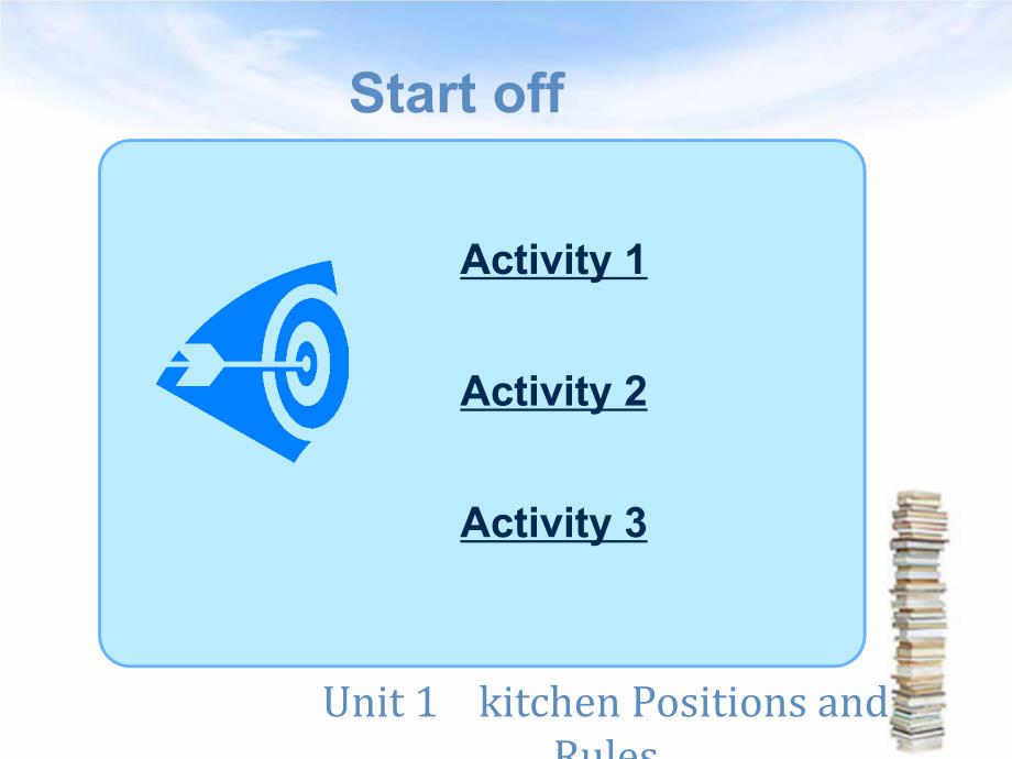 烹饪英语 教学课件 ppt 作者 周海霞 章敏均 Unit 1 Kitchen Positions and Rules_第3页