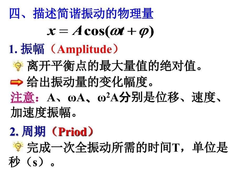 大学物理课件 第十章 机械振动_第5页