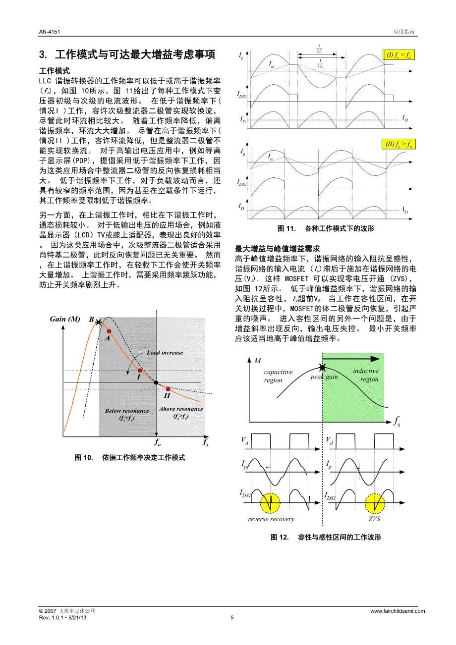 【经典飞兆设计参考】llc谐振变换器设计_第5页