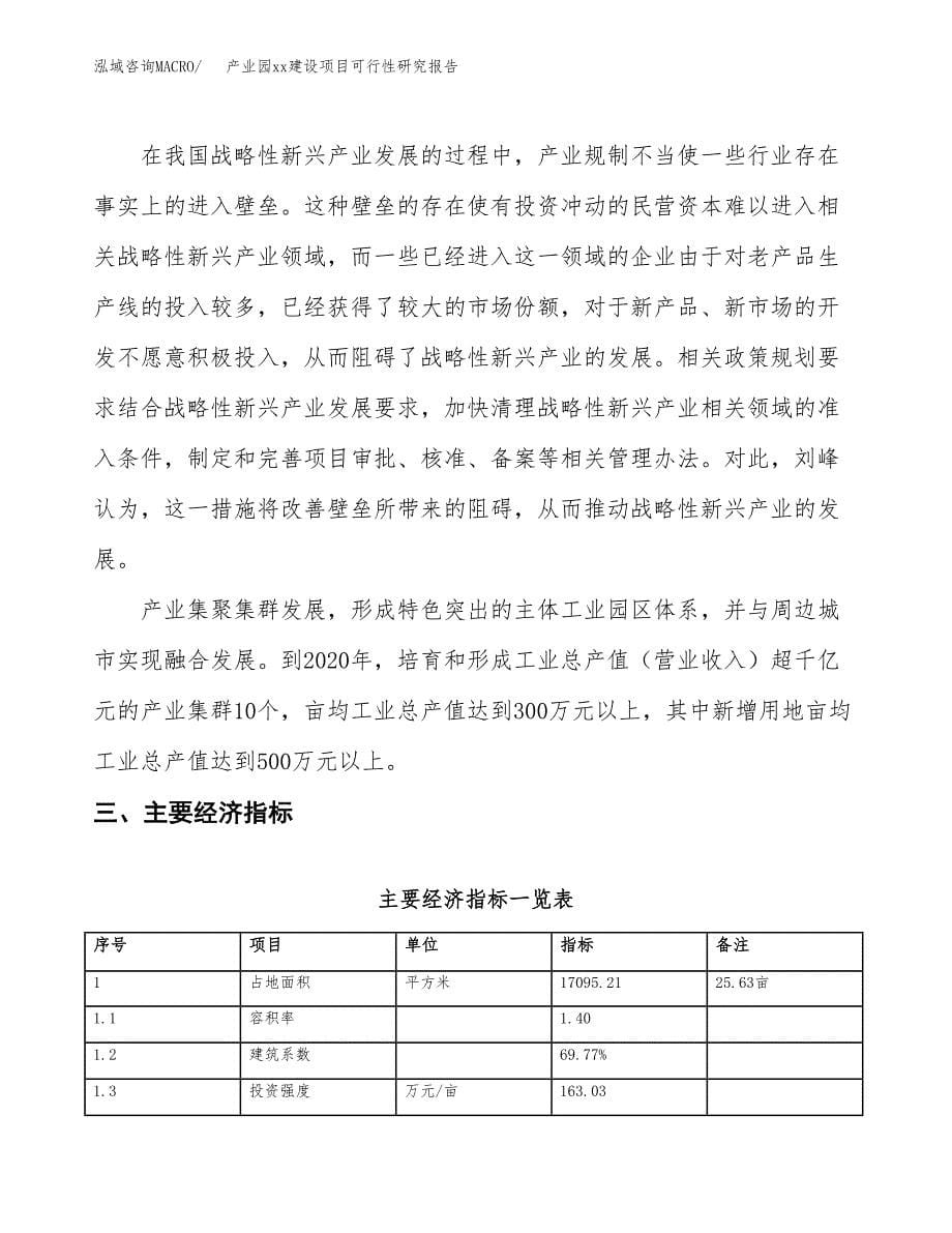 (投资4745.98万元，26亩）产业园xx建设项目可行性研究报告_第5页