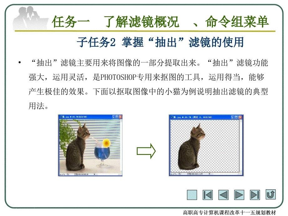 PHOTOSHOP CS3案例教程 教学课件 ppt 作者 顾艳林 模块8_第5页