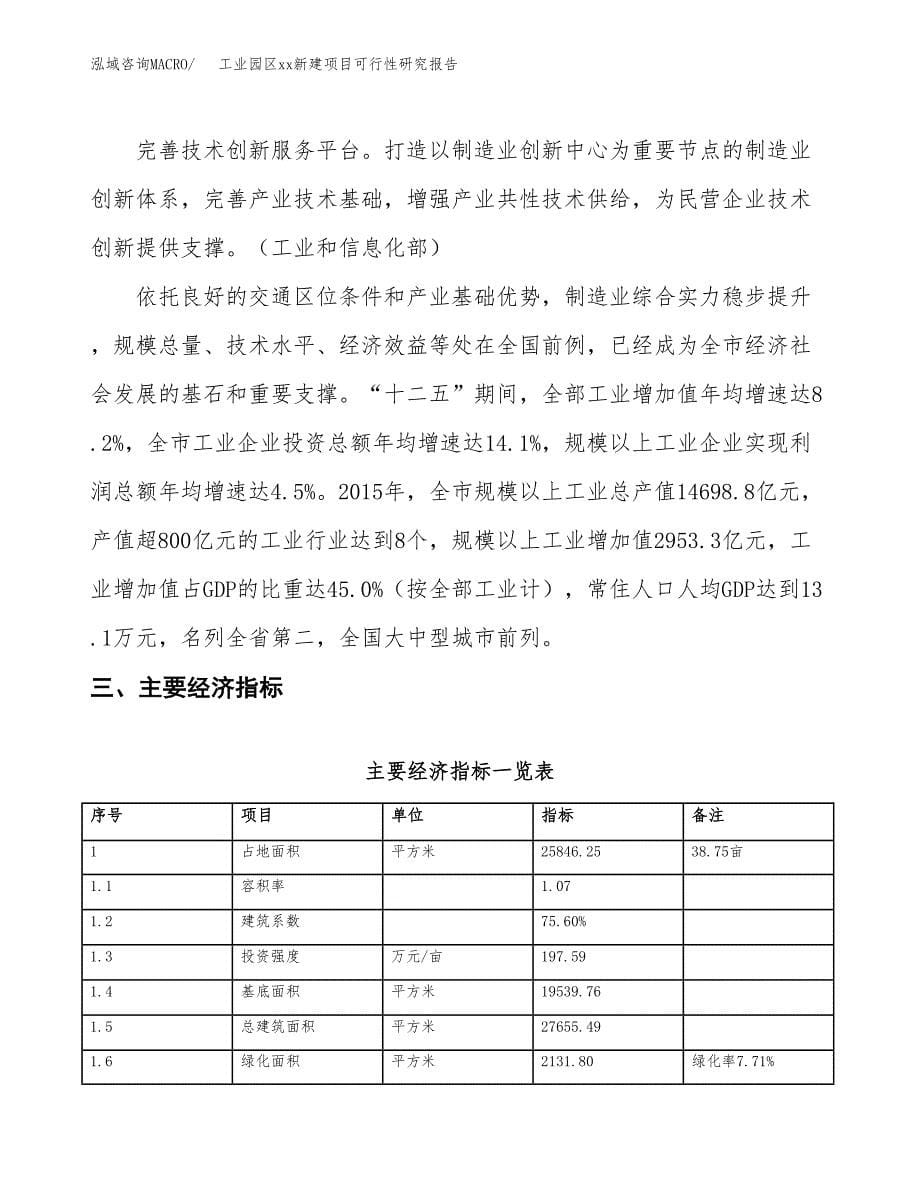 (投资10374.66万元，39亩）工业园区xxx新建项目可行性研究报告_第5页