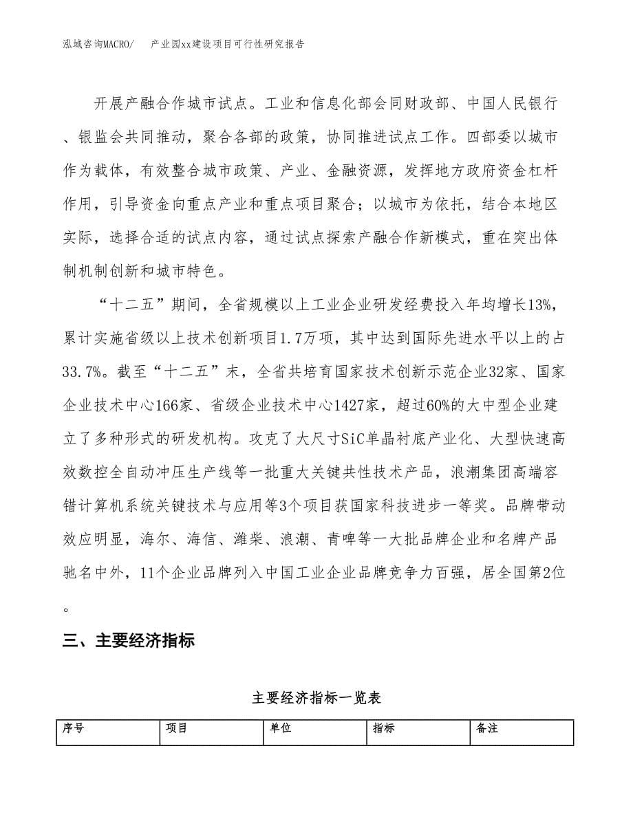 (投资8011.49万元，31亩）产业园xxx建设项目可行性研究报告_第5页