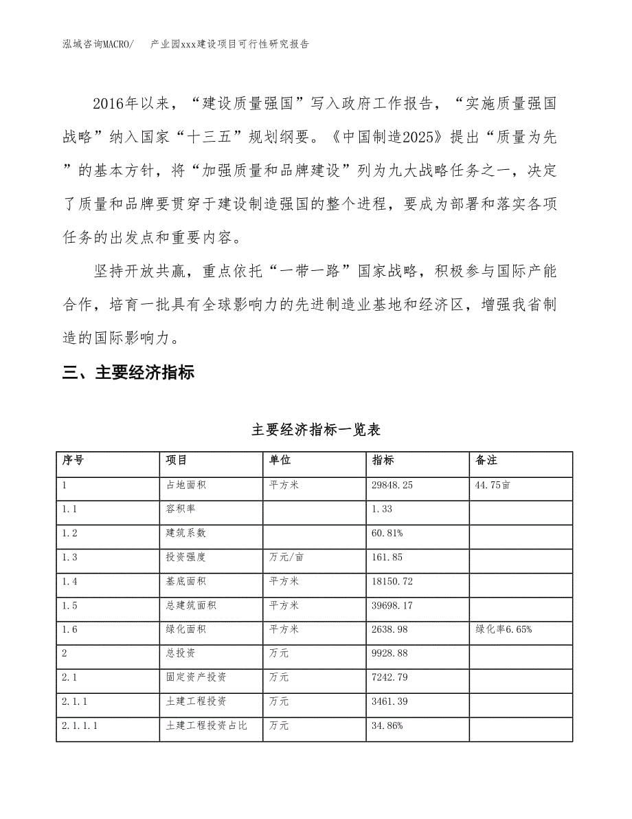 (投资9928.88万元，45亩）产业园xx建设项目可行性研究报告_第5页