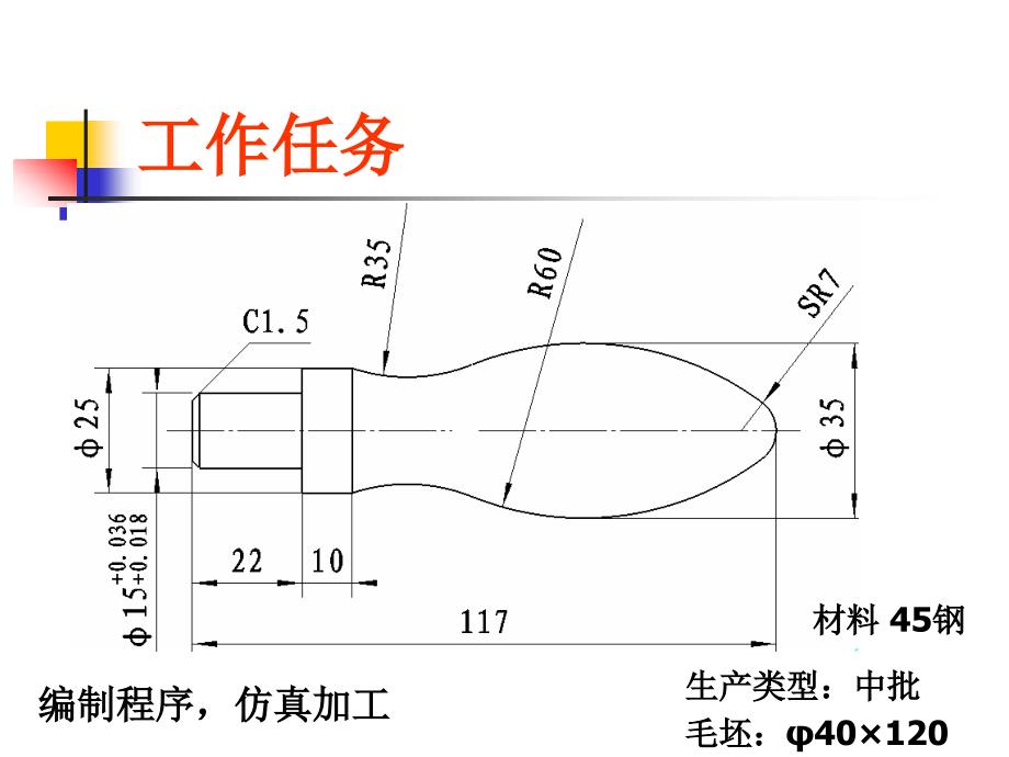 数控加工程序编制 教学课件 ppt 作者 刘莉 任务4阶梯轴程序编制_第2页