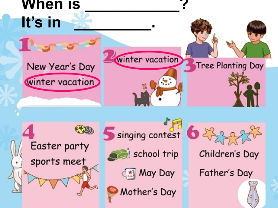 unit3-my-school-calendar-b-let's-learn-_第3页