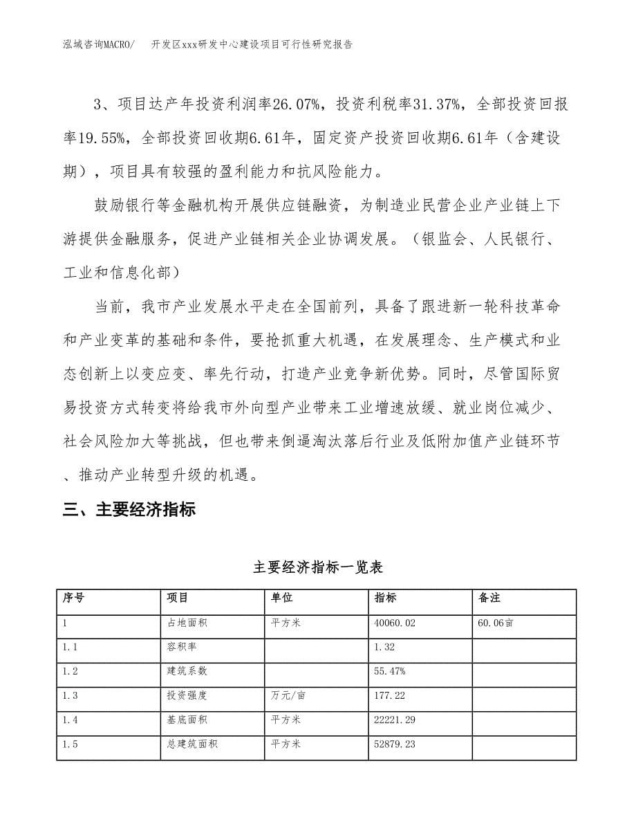 (投资12641.30万元，60亩）开发区xx研发中心建设项目可行性研究报告_第5页