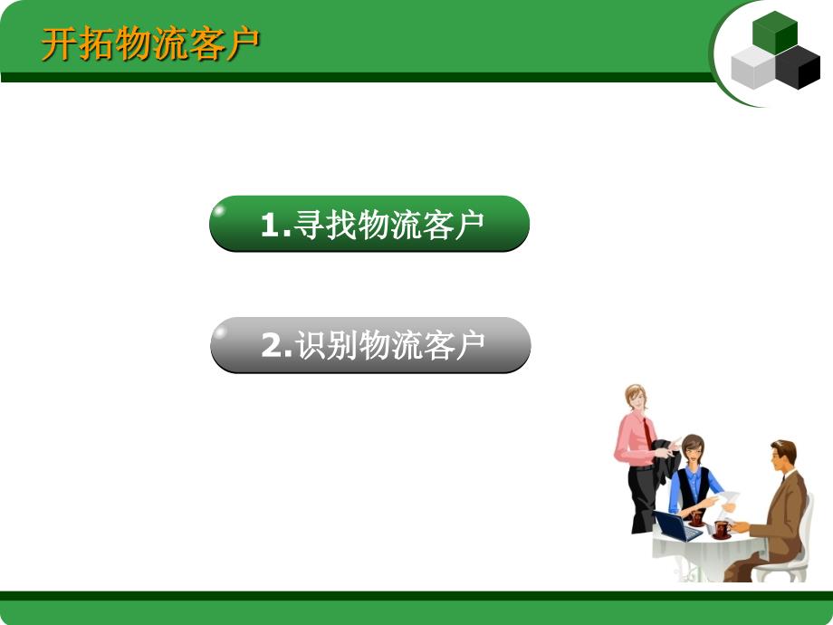 物流客户服务 教学课件 ppt 作者 张洪峰 项目二 开拓物流客户_第3页