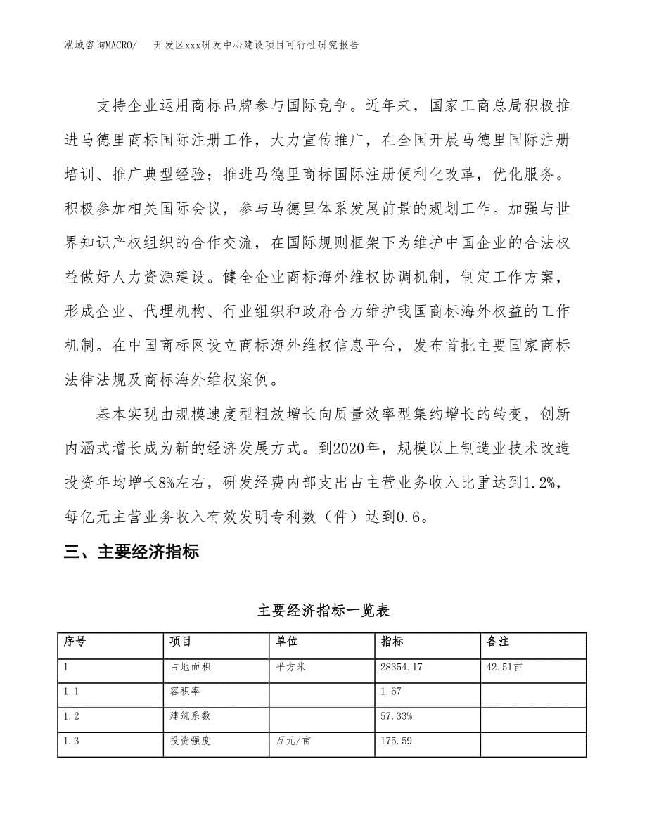 (投资11173.78万元，43亩）开发区xx研发中心建设项目可行性研究报告_第5页