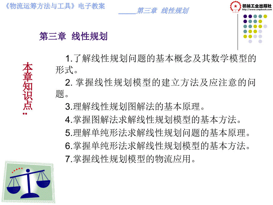 物流运筹方法与工具 教学课件 ppt 作者 彭秀兰 毛磊第三章线性规划 第一节基本概念_第2页